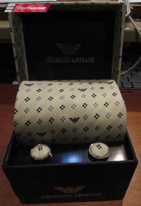 armani cufflinks|giorgio armani tie and cufflinks.